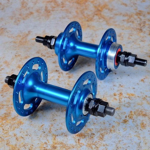 Suntour Suzue Style Large High Flange Old School BMX Hubs Pair 5 Colours - Picture 11 of 14