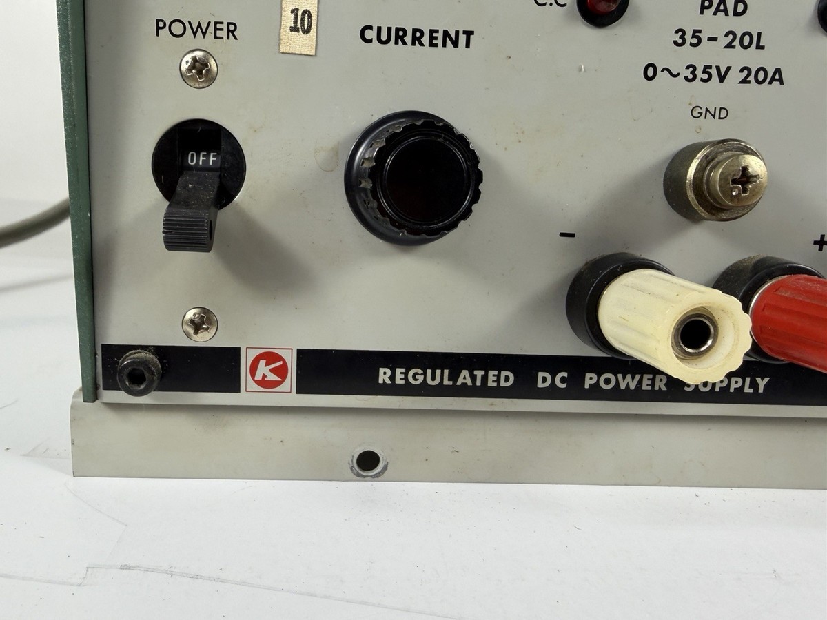 KIKUSUI Electronics PAD 35-20L 0-35V 20A Regulated DC Power Supply