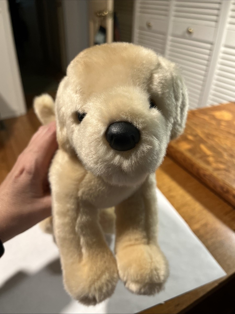 Douglas Cuddle Toys Spankie the Yellow Lab Dog #1882 Stuffed
