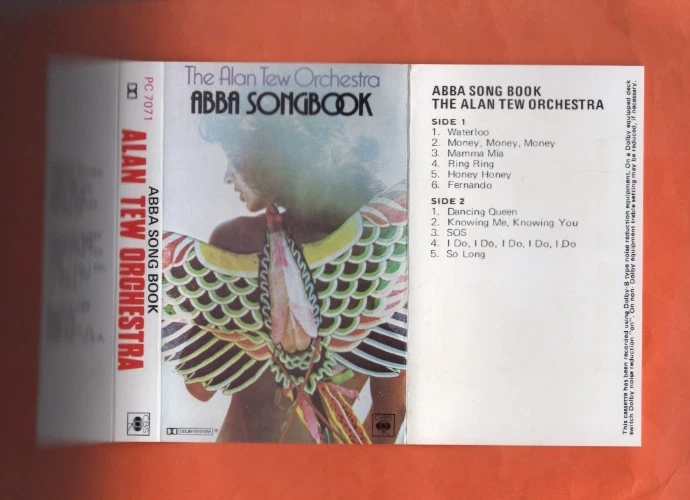 Alan Tew Orchestra - ABBA Song Book  - Cassette (CBS PC7071 U.S.A. 1977) - Image 3 of 4