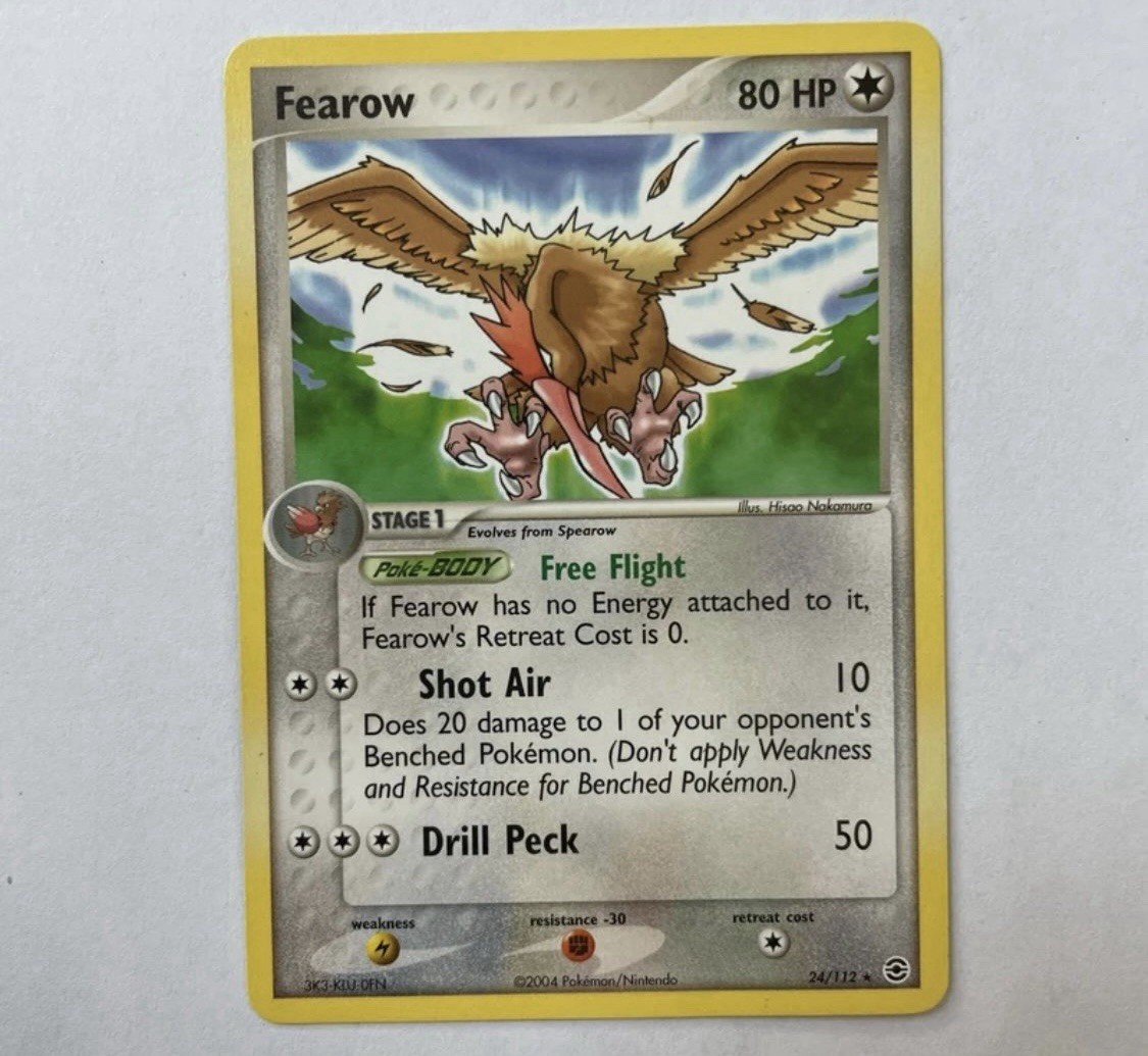 Fearow 24/112 Pokémon Card