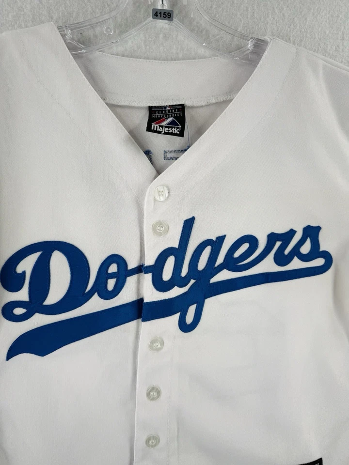 Camiseta Matt Kemp #27 Los Angeles Dodgers MLB Majestuosa Blanca Azul Para Mujer MEDIANA Foto 3 de 4