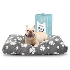 Dog Beds for Small Medium Dogs, Cute Thick Dog Bed for Crate Kennel, Fluffy P...