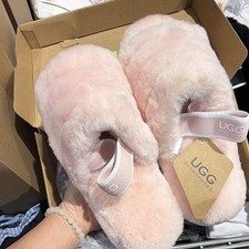 UGG Ozshepherd Pink Fur Slide Slippers Women AU 8 US 8 UK 6 EU 39