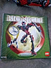 LEGO Bionicle 8756 Sidorak Titan 100% Complete + Box and Instructions Simporak