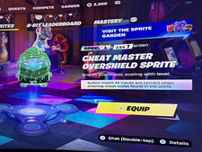 New Rare Epic Games Fortnite Cheat Master Overshield Sprite