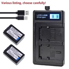 NP-FH50 Battery or charger for Sony CyberShot DSC-HX1 DSC-HX100V HX200V HDR-TG5V