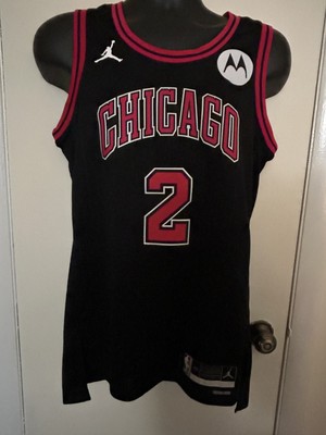 black lonzo ball bulls jersey