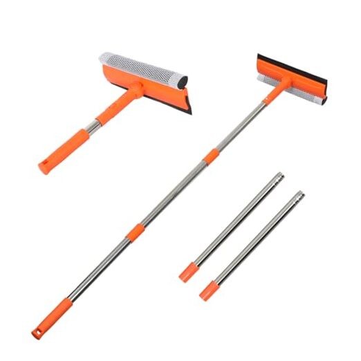 Professional Window Squeegee,2 in 1 Squeegee Window Cleaner with Sponge style