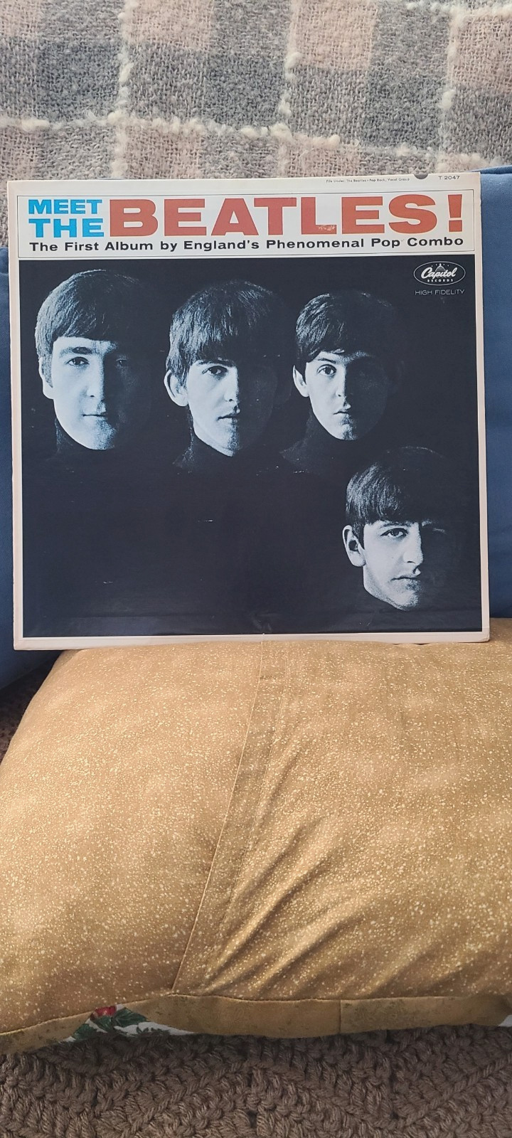  Meet the Beatles Rare Original 1964 Vinyl MONO Press LP Capitol Records T 2047