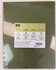 Stampin Up Paper CARDSTOCK 8.5 x 11 Retired --NEW--YOU PICK COLOR 