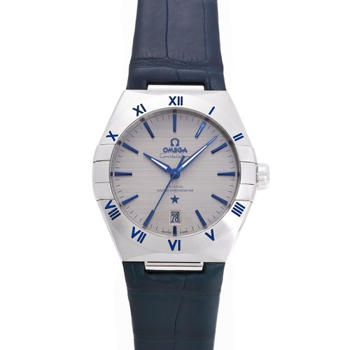 Omega Constellation 131.13.39.20.06.002 Stainless Steel 39.0mm Gray Dial #YKW698 - Foto 1 di 6