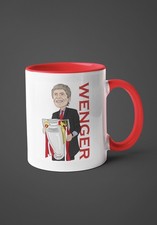Arsene Wenger Arsenal Mug - Cartoon Fan Art 11oz Ceramic Mug
