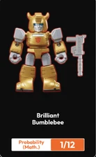 Blokees Transformers Defender Version 01 Mini Model Kit Bumblebee 1/12