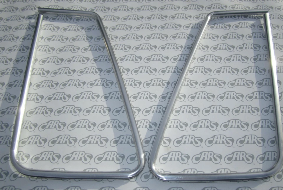 1973-1977 Buick Regal & Olds Cutlass Supreme Chrome Opera Window Moldings. Pair - Image 4 of 4