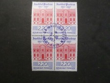 FRANCE 1987, BLOC timbres 2496, oblitéré 1° JOUR, INSTITUT PASTEUR