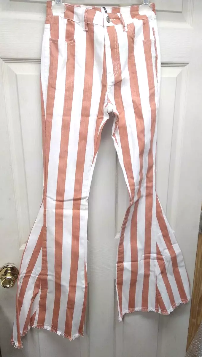 Retro striped jeans store
