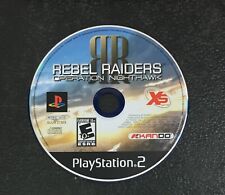 Rebel Raiders: Operation Nighthawk - PlayStation 2 Tested *DISC ONLY*