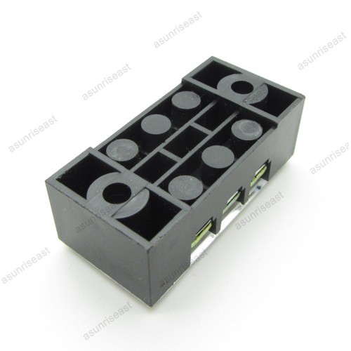 5 × Barrier Terminal Block 15A 600V 3 Pole Position Way TB-1503L for 22-15AWG - Picture 3 of 4