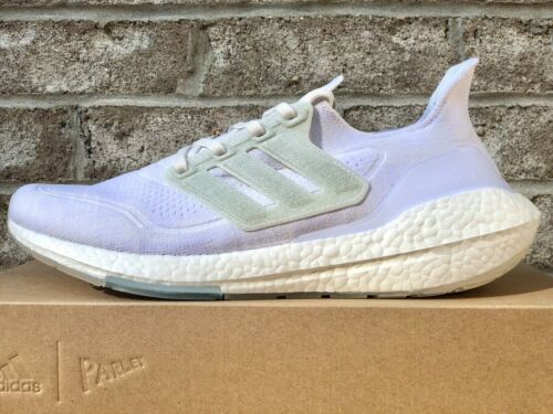 adidas Ultraboost 21 x PARLEY Size 7.5 White RRP £165 Brand New FZ1927 - Picture 9 of 9