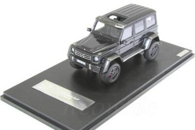 GLM 1:43 Mercedes-Benz G500 4x4 2015 Black Metallic Limited 299pcs 205703