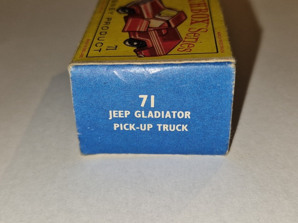 Lesney Jeep Gladiator À VENDRE! - FR