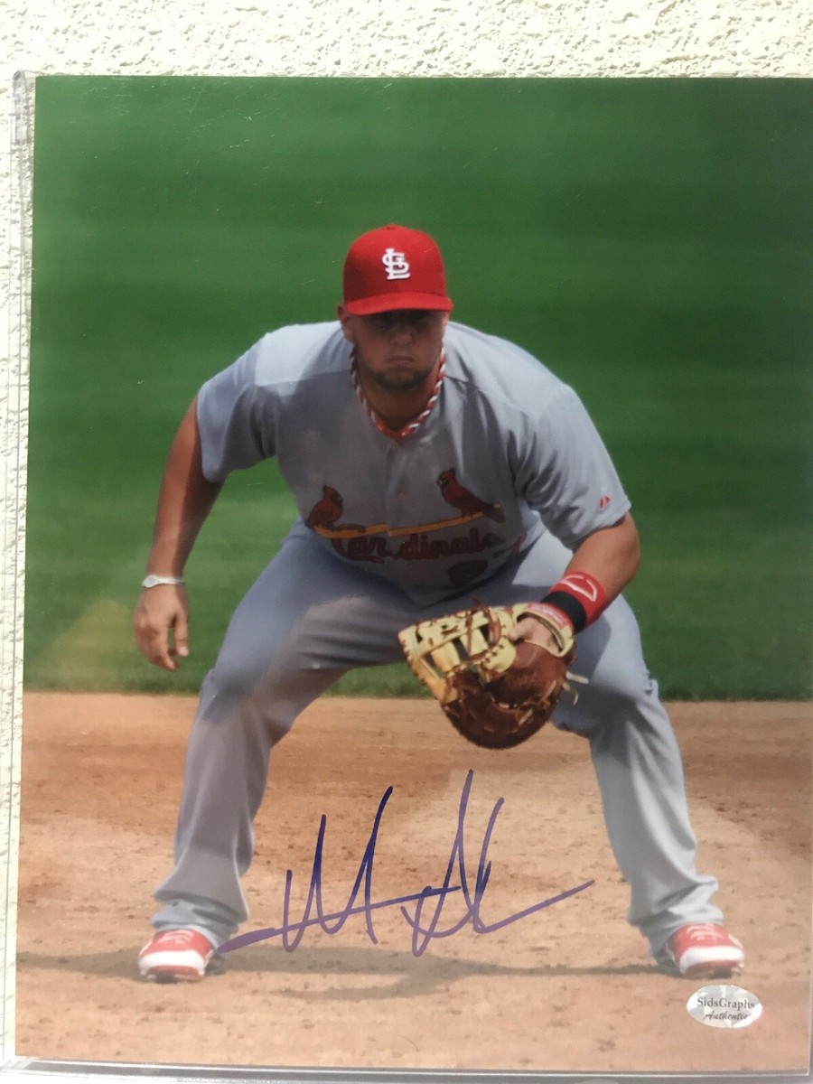 Matt Adams Signed Louis Cardinals 8x10 Photo Sid Graphs