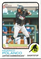 2022 Topps Heritage Minor League #6 Federico Polanco