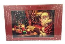 Robert Frederick Santa's List 1000 Piece Jigsaw Puzzle Christmas Holiday Limited