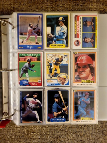 960 Vintage Baseball Cards w/ RCs & HOFers - Hard Binder - Picture 2 of 8
