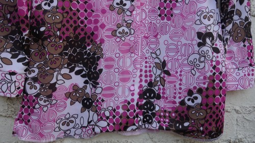 St Michael M&S Vintage Pink Psychedelic Shirt UK 8/10 - Picture 2 of 12