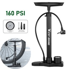 High Pressure Bike Floor Pump Bicycle Pump Bike Pump 160PSI With Presta Schrade