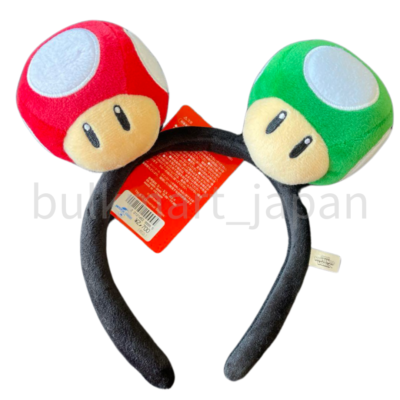 Universal Studios Japan Super Mushroom 1-Up Headband  display picture 3