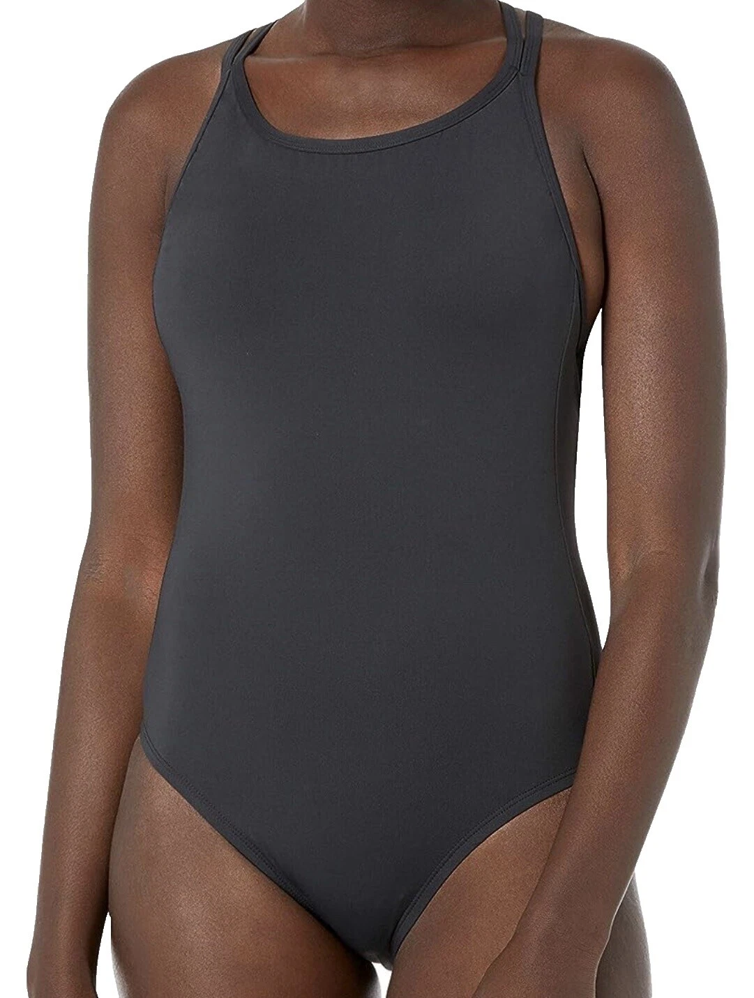 Polyester Solid Regular Size Swimwear for Women