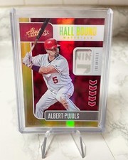 2020 Panini Absolute Hall Bound Materials Gold Albert Pujols /10