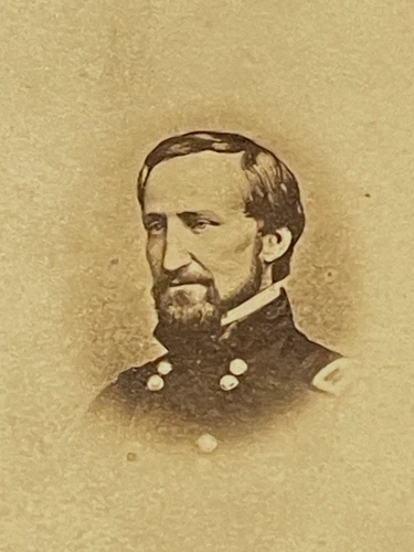CIVIL WAR CDV GENERAL WILLIAM STARKE ROSECRANS PHOTO