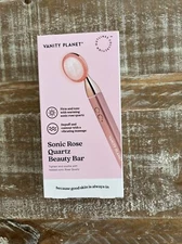 Vanity Planet Sonic Rose Quartz Beauty Bar Helps firm refresh and de puff skin