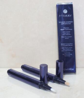 2 T BY TERRY TOUCH-EXPERT MULTI-CORRECTIVE CONCEALER BRUSH 6 AMBER BROWN *READ*