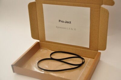Project / Pro-Ject Xpression I, II, III Plattenspieler Gummi Antriebsriemen 4 mm UK