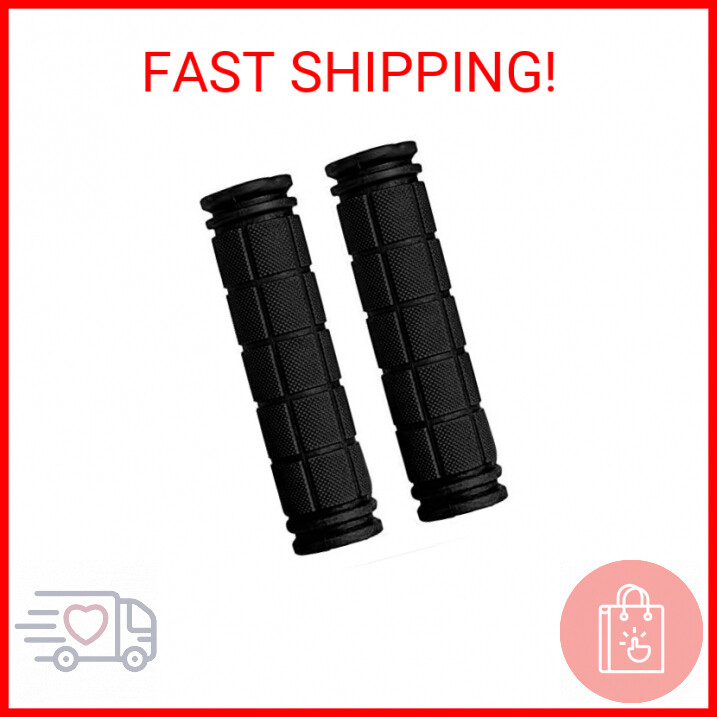 Cute Star Pattern MTB BMX Road Bike Handlebar Grips 12cm Rubber