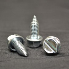 License Plate Screws - Hex Head Metric 1000 Per Box Fast Shipping License Plate Screws - Hex Head Metric 1000 Per Box Fast Shipping