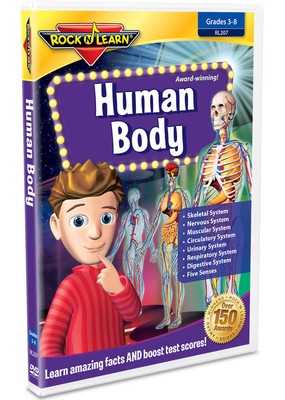 ROCK n LEARN - Human Body - Award Winning Educational DVD (NEW)