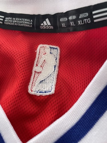Philadelphia 76ers Adidas Red NBA Phila Tough Alternate Jersey Men’s Size XL - Picture 7 of 9
