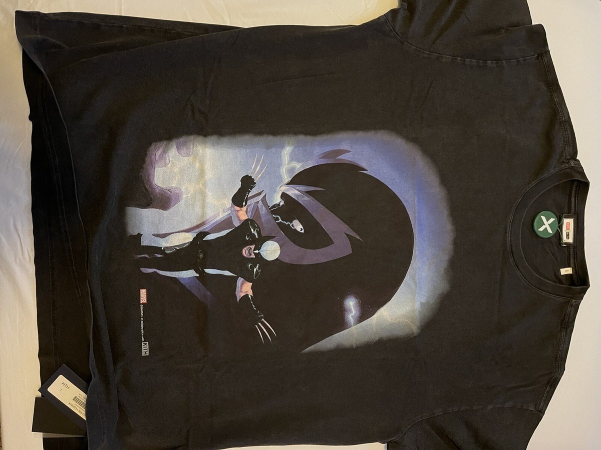 kith x marvel x-men Magnito Vintage tee Black size L | eBay