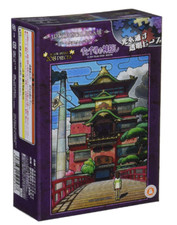 Art Crystal Jigsaw Puzzle Ghibli Spirited Away Aburaya 208 piece from Japan