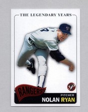 2005 Topps Pristine Nolan Ryan The Legendary Years Card #36