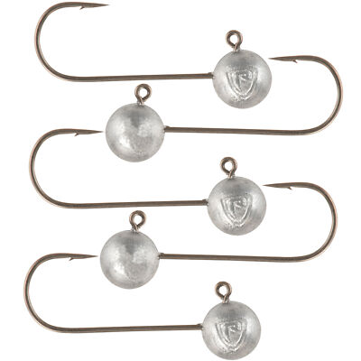 Fox Rage Micro Jighead - 5 Rundkopf Bleiköpfe Jigköpfe, Jigheads für Gummiköder