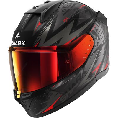 SHARK Helm D-Skwal 3 Blast-R black red matt Sonnenblende Größenwahl UVP 249,95 