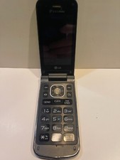 LG UN530 U.S Cellular Cellular Flip Phone BLACK no cord does power on L4