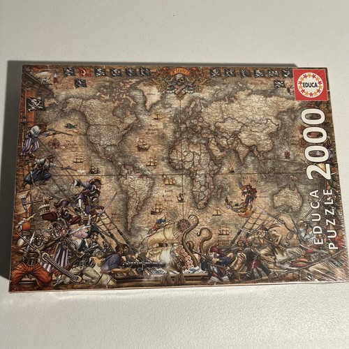 Neue Educa Piraten Karte 2000 Stück Puzzle